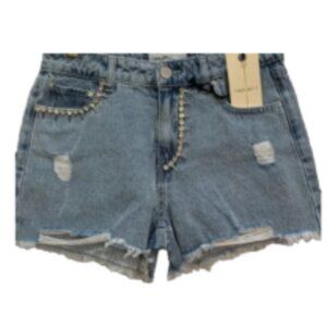 ban•jara Denim Rhinestone Shorts 🆕📦🏃🏻💨⚡🚚